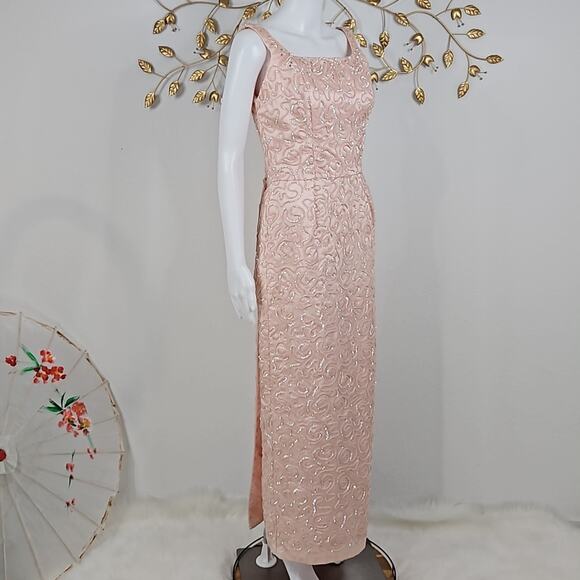 Vintage Emma Domb Sequin Gown Size Small - Picture 6 of 16